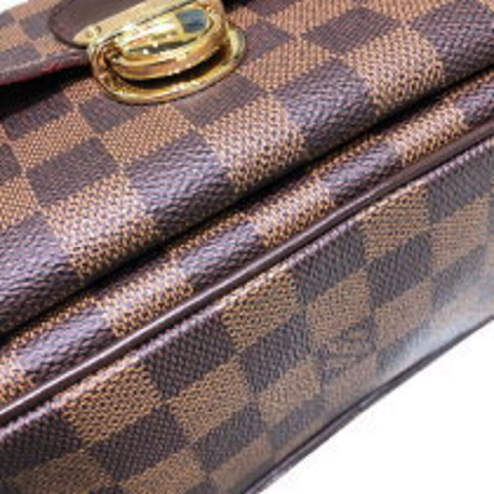 Louis Vuitton Ravello Ebene Brown Damier Canvas Shoulder Bag - Picture 4 of 10